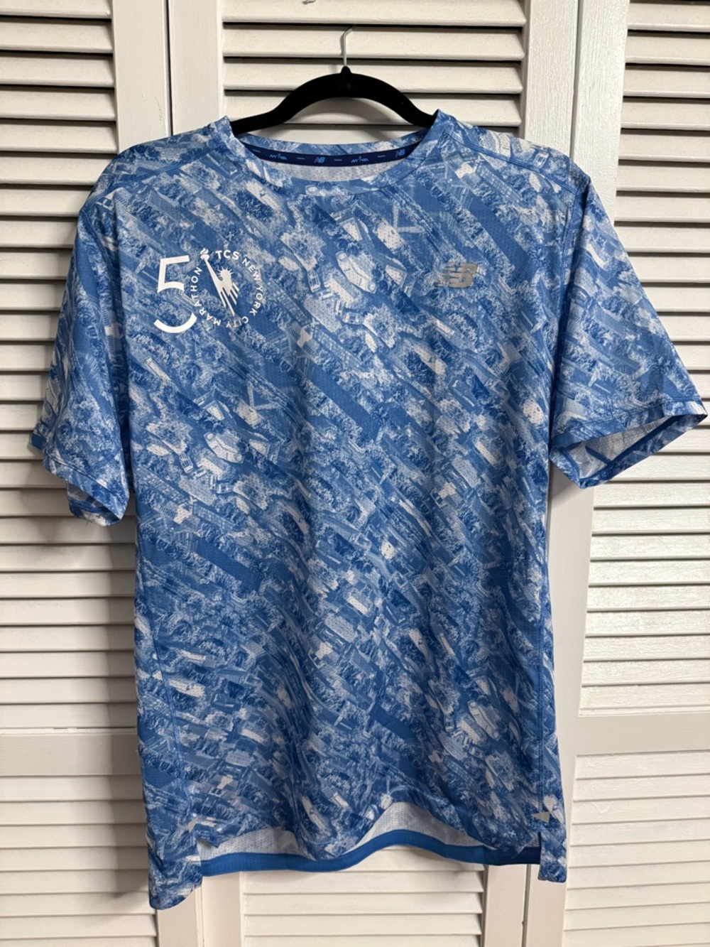 New Balance Men’s New York Marathon Short-Sleeve Shirt